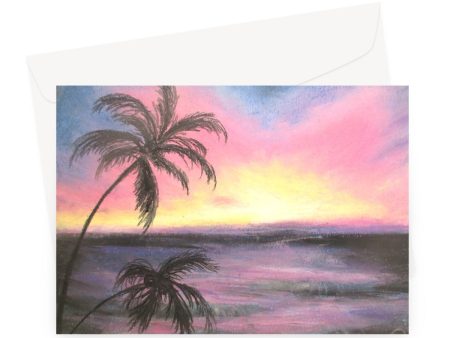 Palm Set ~ Greeting Card For Discount