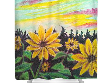 Sunflower Souls - Shower Curtain Fashion