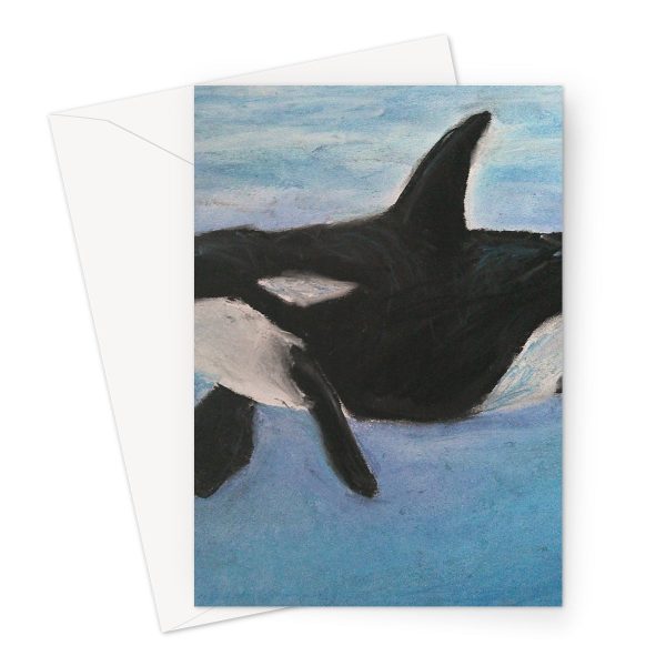 Orca Calls ~ Greeting Card Online