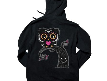 The Night Owl Hoodie Cheap