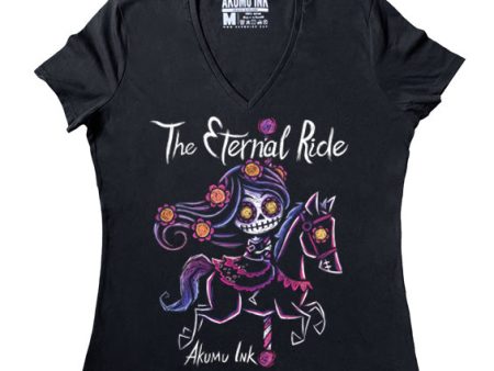 The Eternal Ride Women Vneck Cheap