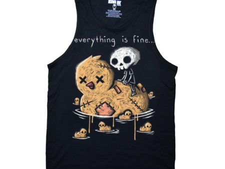 Everything is Fine Men Tank on Sale