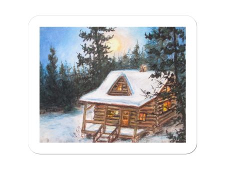 Cozy Cabin ~ Sticker Online now