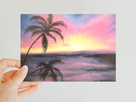 Palm Set ~ Postcard Hot on Sale