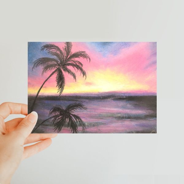 Palm Set ~ Postcard Hot on Sale