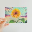 Berry Sunflower ~ Classic Postcard Supply