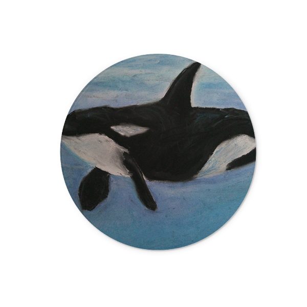 Orca Calls ~ Glass Chopping Board on Sale