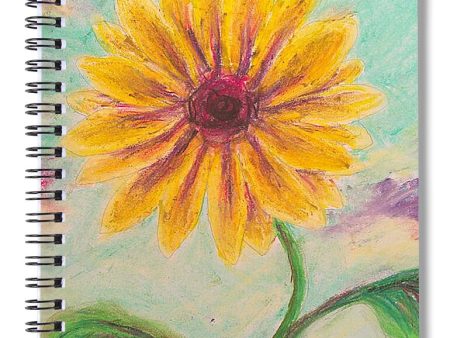 Berry Sunflower - Spiral Notebook Online Sale