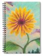 Berry Sunflower - Spiral Notebook Online Sale