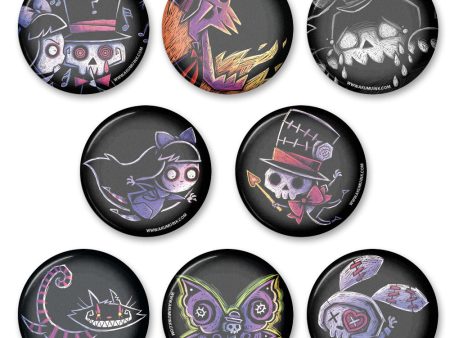 Mad Hatters s Nightmare Pin Pack Online Sale