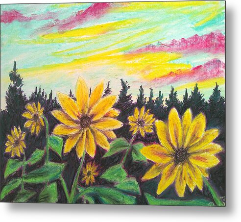 Sunflower Souls - Metal Print Sale