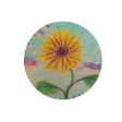 Berry Sunflower ~ Glass Chopping Board Online Hot Sale