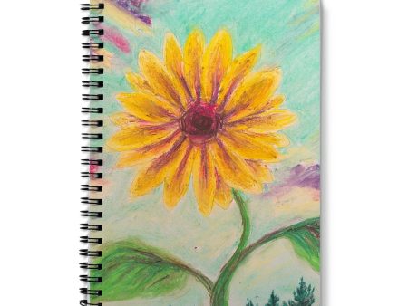 Berry Sunflower ~ Notebook Cheap