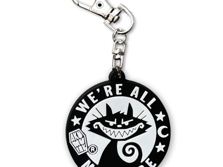 All Mad Here Keychain on Sale