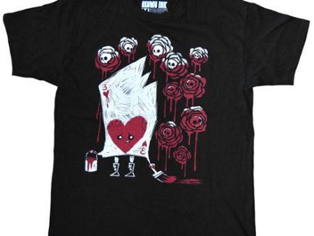 (USA Sizing) Painting The Roses With Blood Men Tshirt on Sale