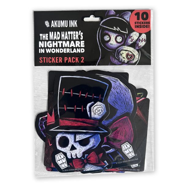 Mad Hatter s Nightmare Sticker Pack 2 Supply