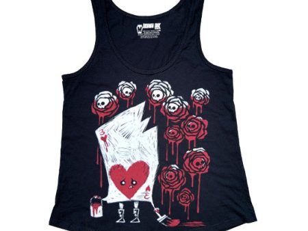 Painting The Roses With Blood Women Tanktop For Cheap