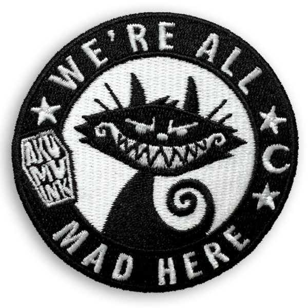 Glow in the Dark - All Mad Here Patch For Discount