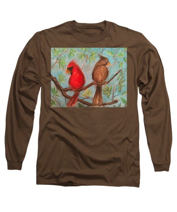 Cardinal Couple - Long Sleeve T-Shirt Online