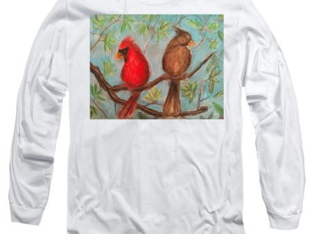 Cardinal Couple - Long Sleeve T-Shirt Online