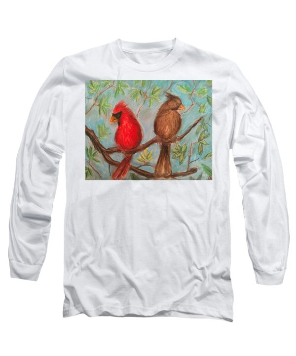 Cardinal Couple - Long Sleeve T-Shirt Online