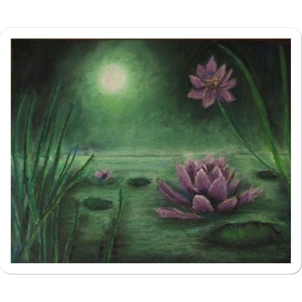 Lily Pond ~ Sticker For Discount