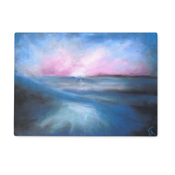 Warm Tides ~ Glass Chopping Board Online Sale