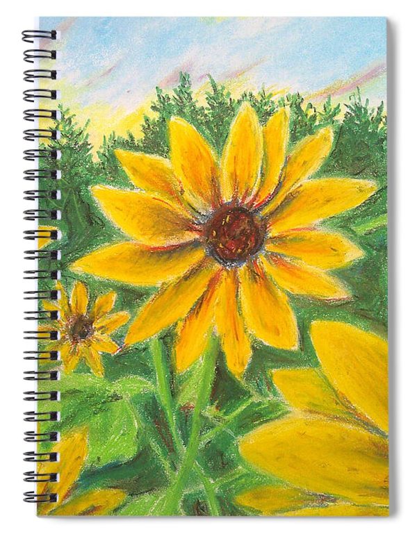 Sunflower on Rainbows - Spiral Notebook Online Hot Sale