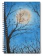 Wood Night Light ~ Spiral Notebook For Sale