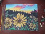 Sunflower Sunset ~ Sticker Online Sale