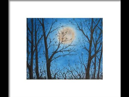 Wood Night Light ~ Framed Print Online Hot Sale