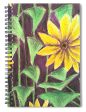 Nights of Sunflowers - Spiral Notebook Fashion