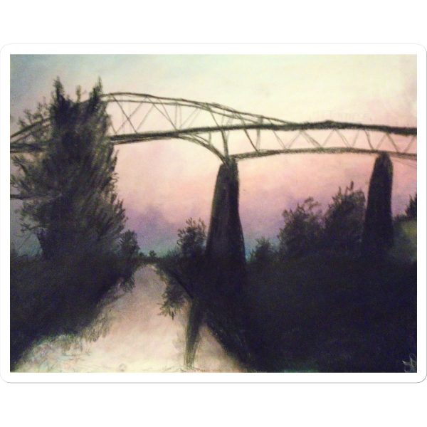 Cornwall s Bridge ~ Sticker For Discount