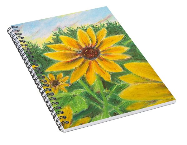 Sunflower on Rainbows - Spiral Notebook Online Hot Sale