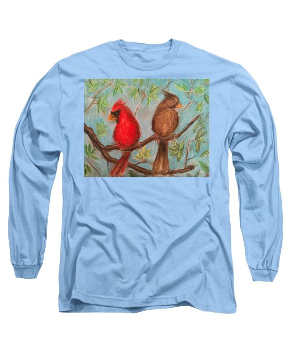 Cardinal Couple - Long Sleeve T-Shirt Online