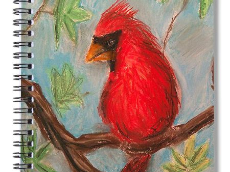 Cardinal Couple - Spiral Notebook Online now