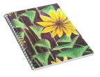 Nights of Sunflowers - Spiral Notebook Fashion