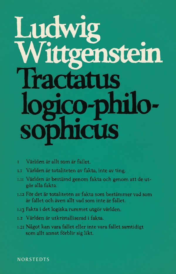 Tractatus logico-philosophicus For Discount